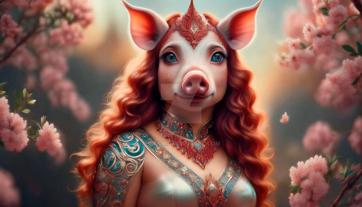 The Pig Princess by Ilram on DeviantArt
