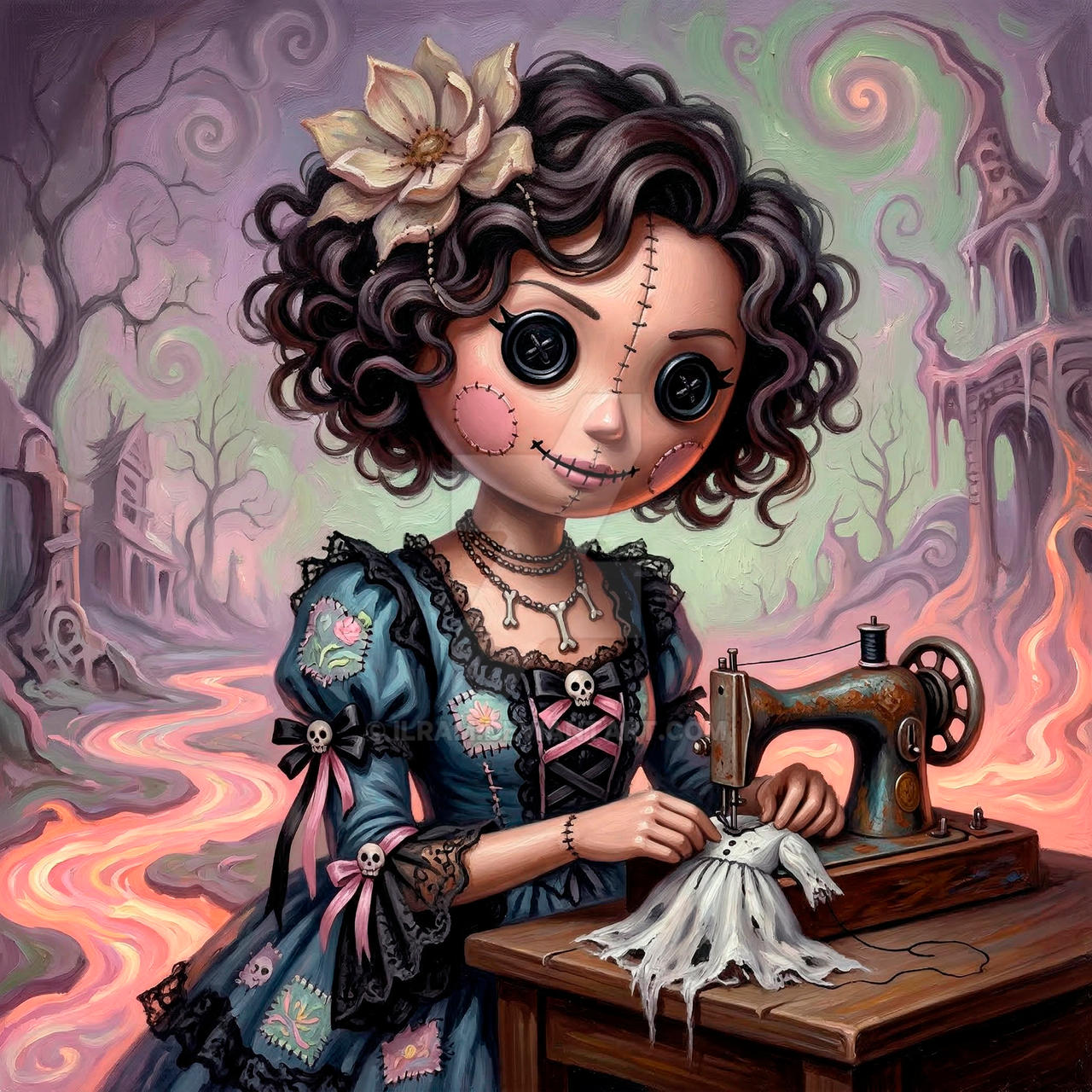 Sew Deviantart Sewing doll by Ilram on DeviantArt