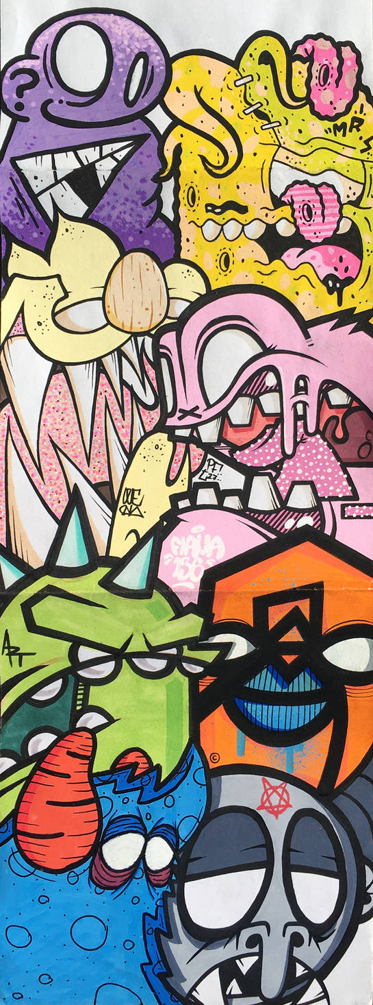 Continuous Sticker Art Sticker Art .1363 by QuestionJosh on DeviantArt