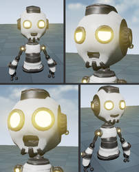 Hoverbot facial expression - ChaosOverride