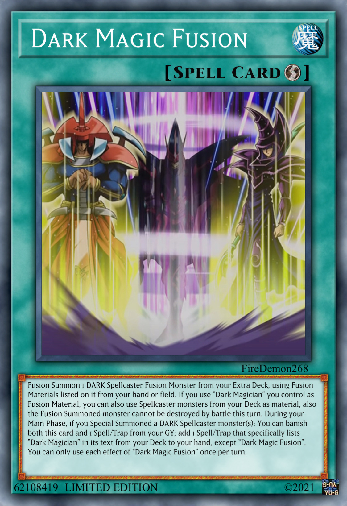 Dark Magic Fusion by FuriDemon909 on DeviantArt Dark Magic Fusion by FuriDemon909 on DeviantArt