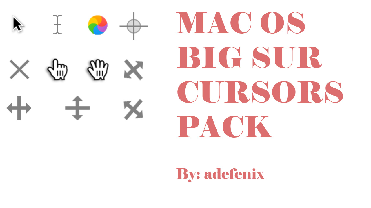 OS X El Capitan Cursors by alexgal23 on DeviantArt