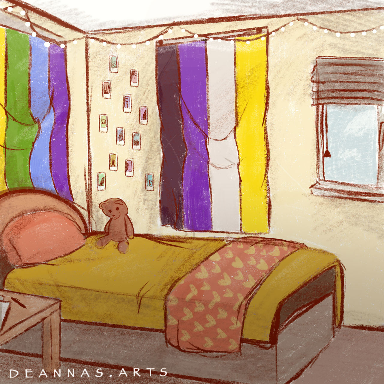 Bedroom by DeannasArts on DeviantArt