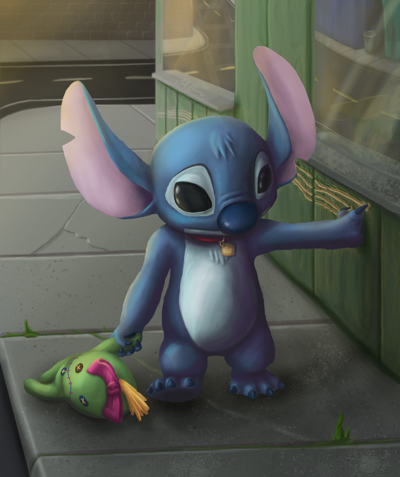 Stitch / Scrump by PlexisOrion on DeviantArt