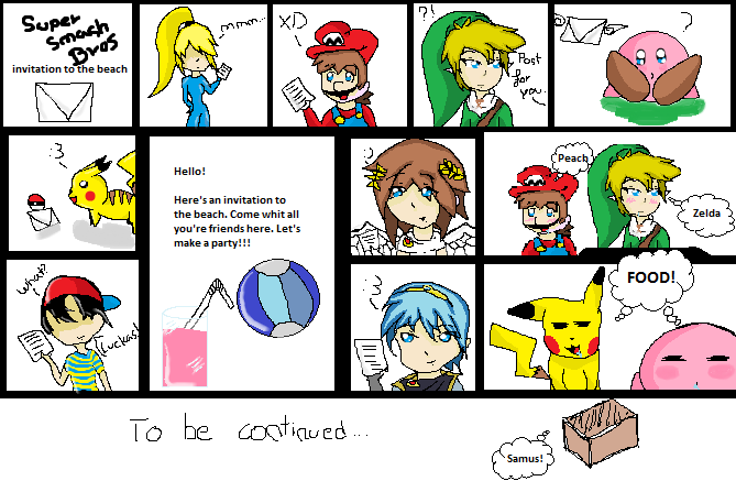 Smash bros funny comic on the beach 1 by MariaCool1234 on DeviantArt Smash bros funny comic on the beach 1 by MariaCool1234 on DeviantArt