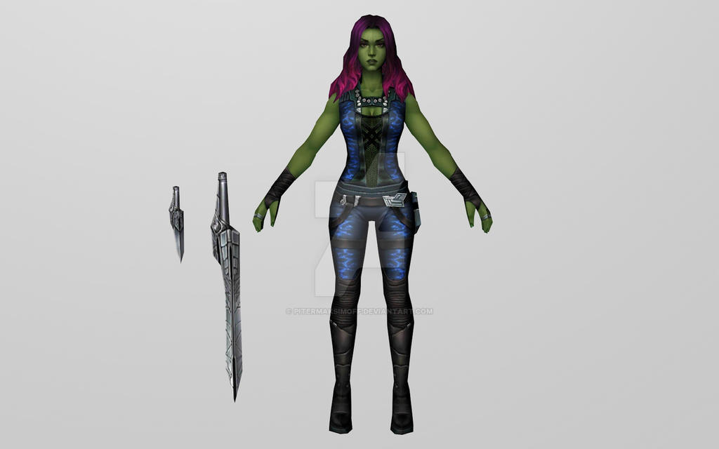 Gamora / GOTG (MFF 3D Model)