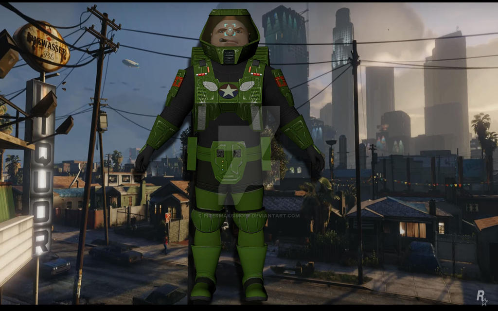 Space Ranger by Pitermaksimoff on DeviantArt