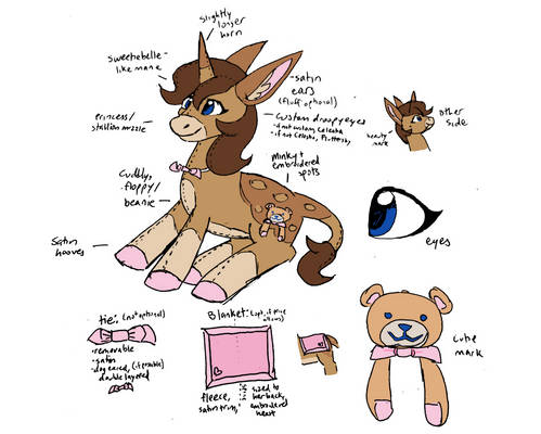 Blanket Stitch plush ref