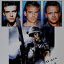 Michael Biehn (gouache on paper)