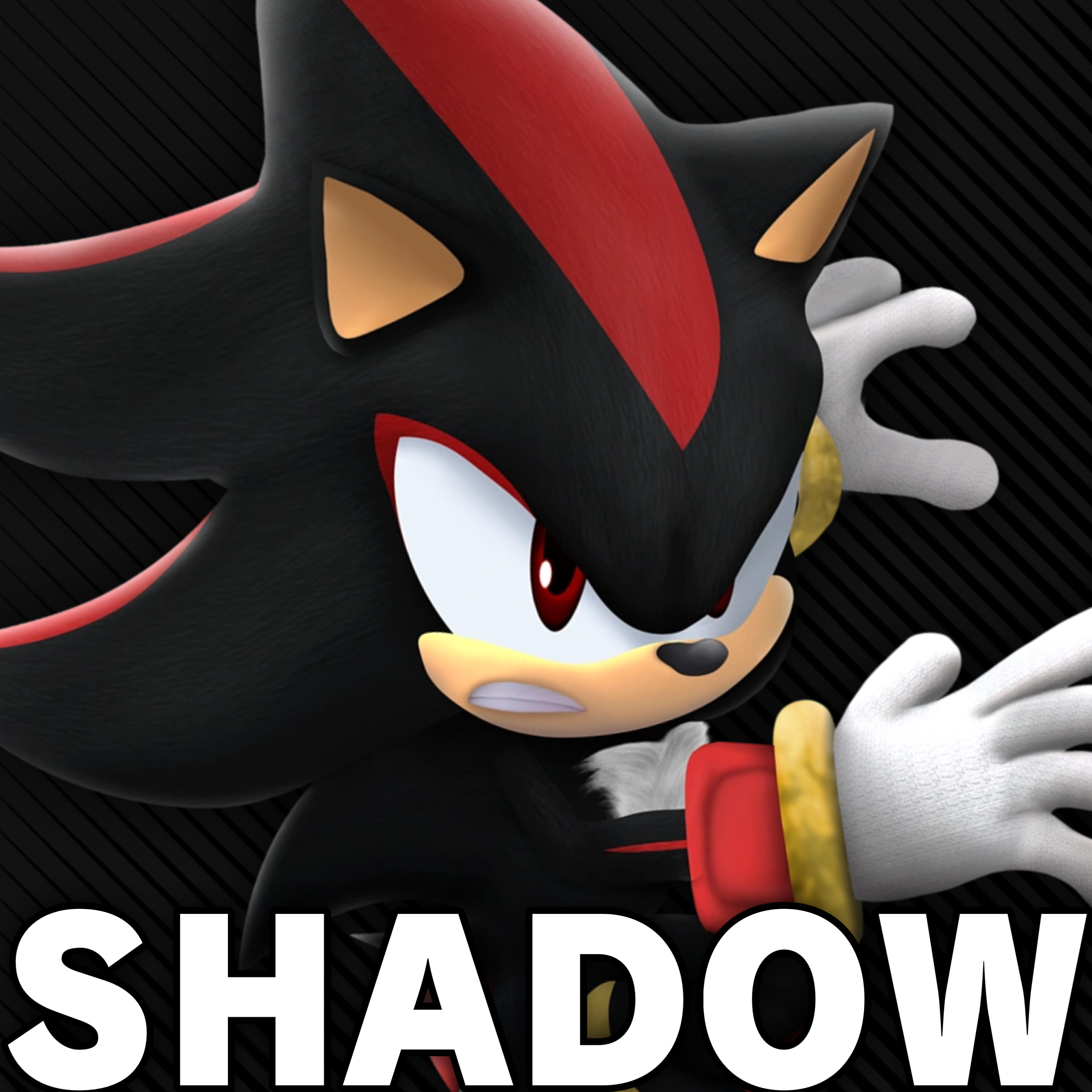 Shadow the Hedgehog Smash Bros Roster Icon by IncinaNeverDies on DeviantArt