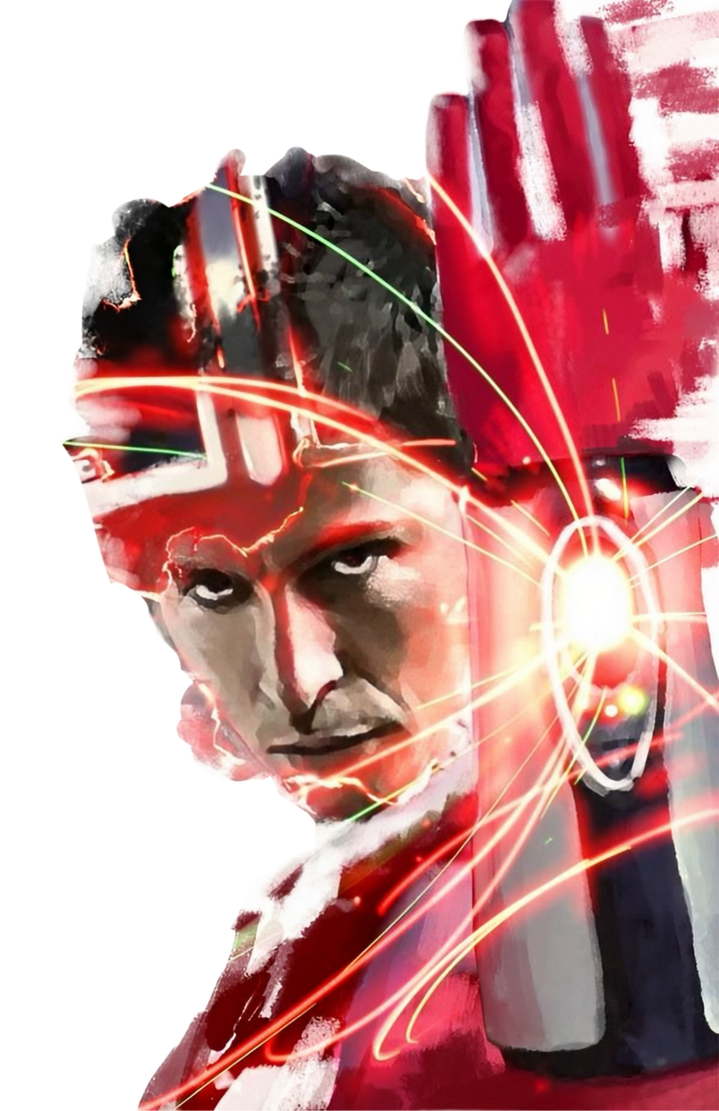 Red Time Force Ranger Wes Collins by IncinaNeverDies on DeviantArt