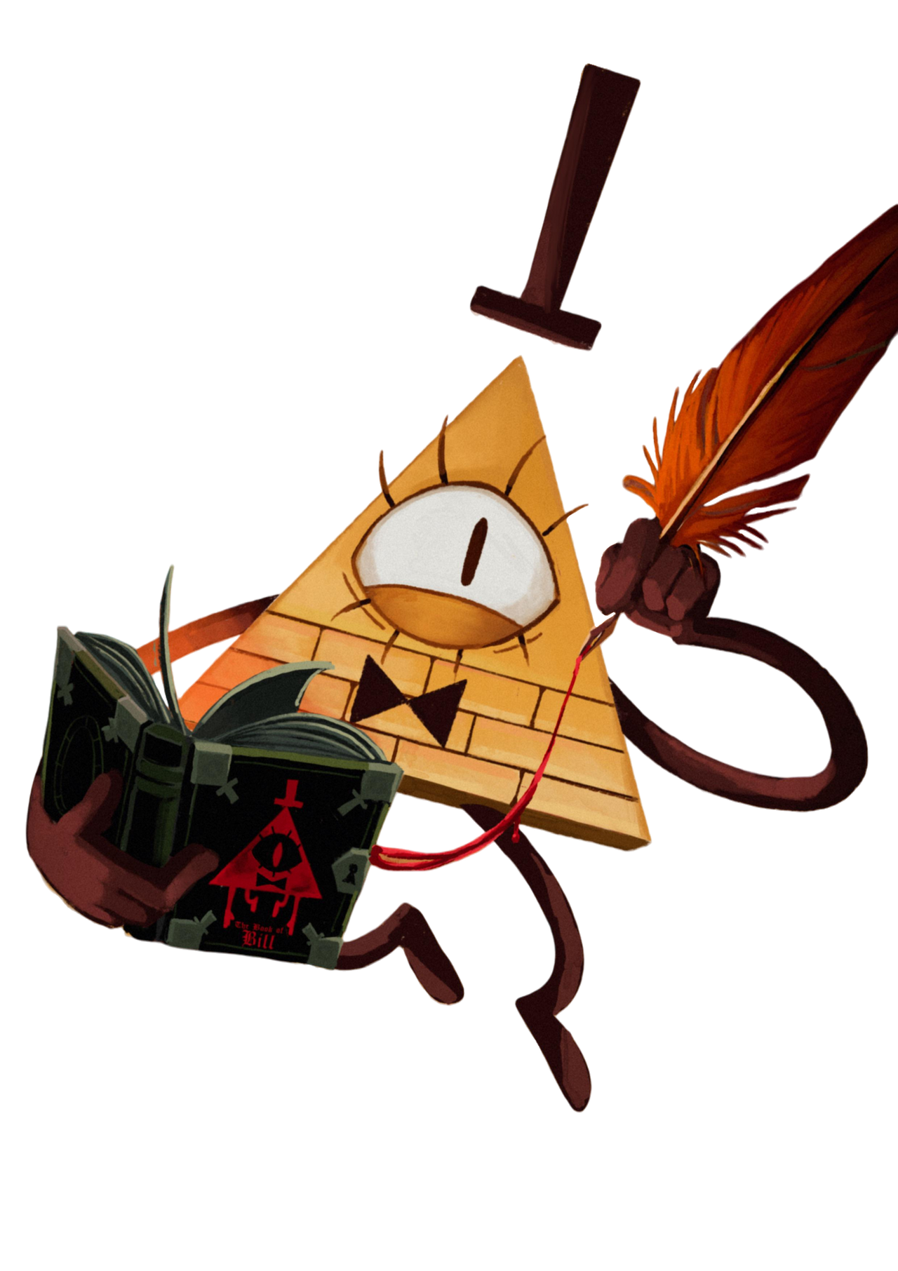 Bill Cipher by IncinaNeverDies on DeviantArt