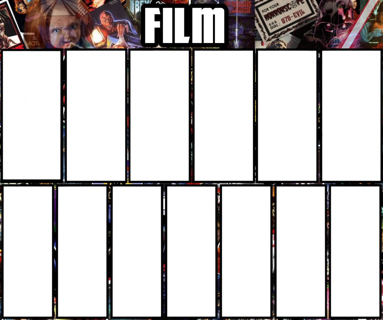 Movie Character With Roster Film Characters RoR Roster Template by IncinaNeverDies on DeviantArt