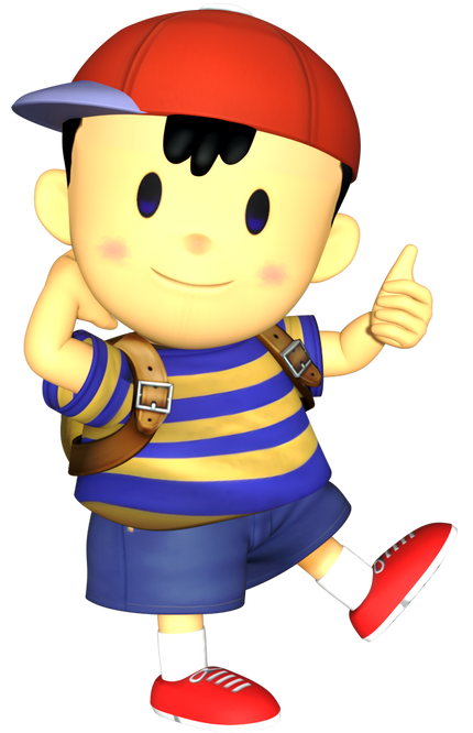 Ness (Smash Bros Melee) Render by IncinaNeverDies on DeviantArt