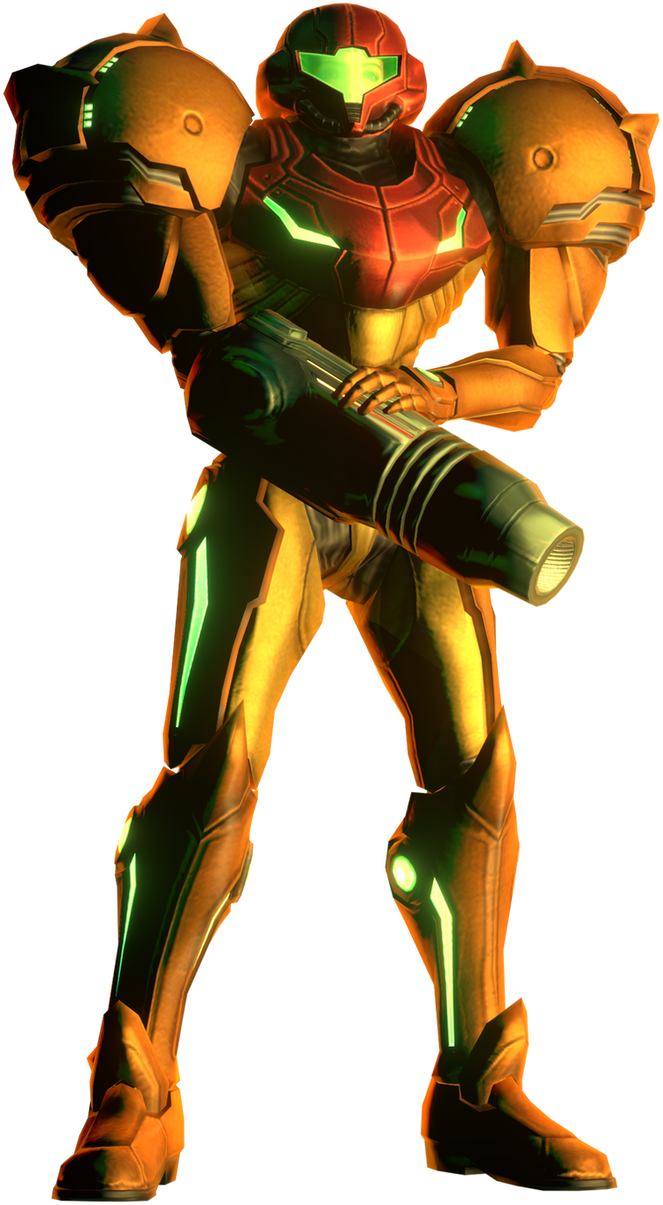 Samus Rander Samus Aran Render by IncinaNeverDies on DeviantArt