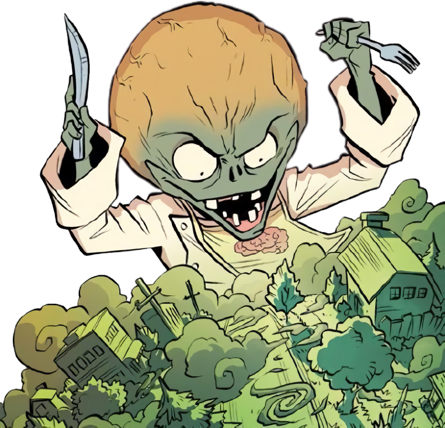 Dr Zomboss (Plants vs Zombies) Render by IncinaNeverDies on DeviantArt