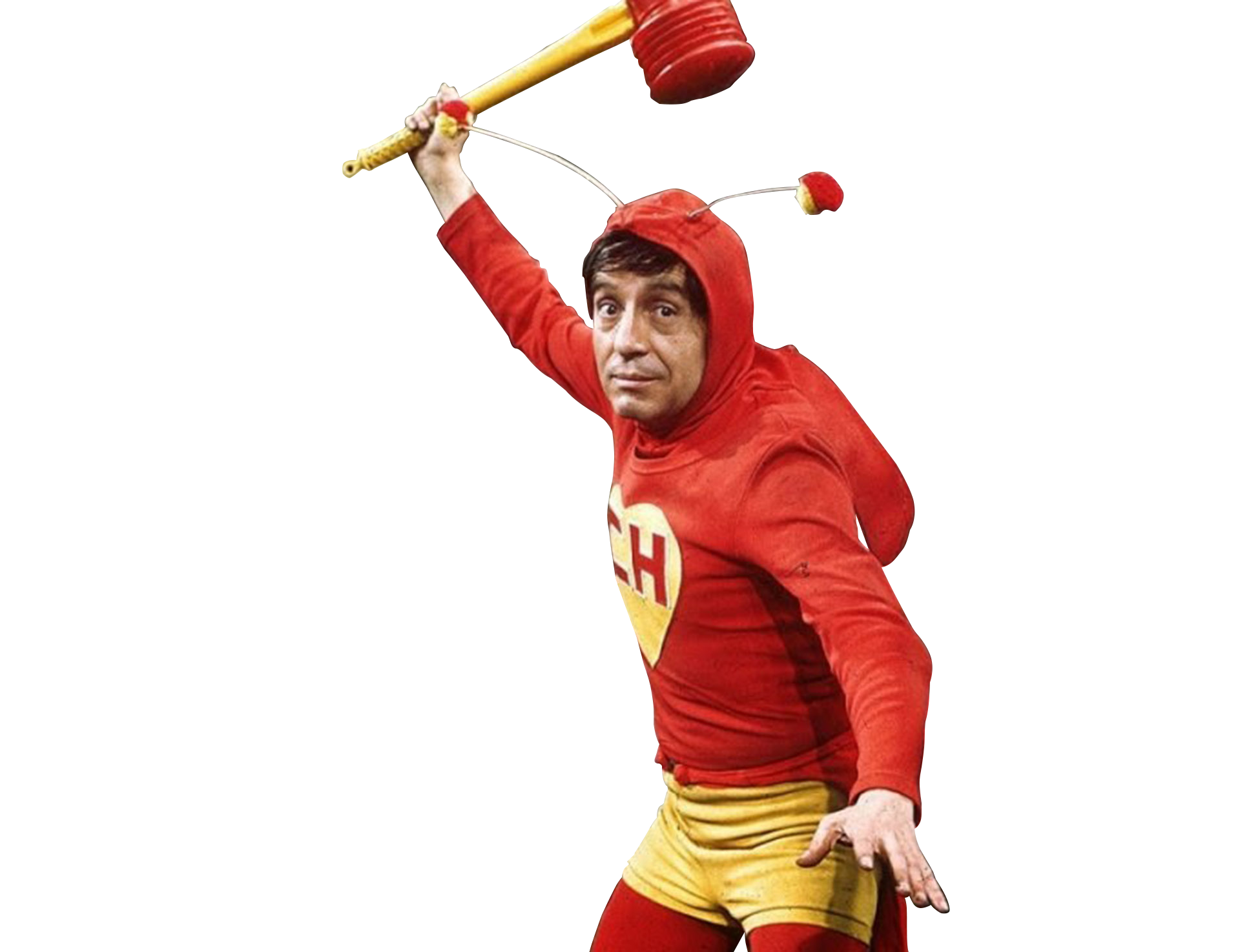 El Chapulin Colorado Render by IncinaNeverDies on DeviantArt
