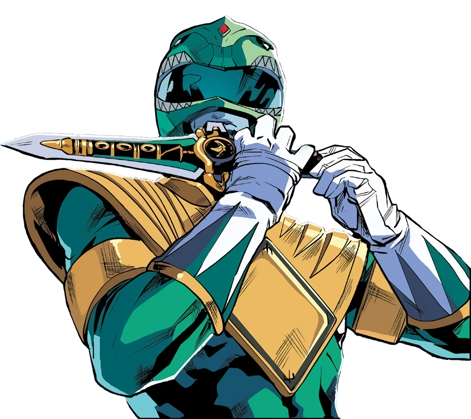 Green Ranger Tommy Oliver Render by IncinaNeverDies on DeviantArt