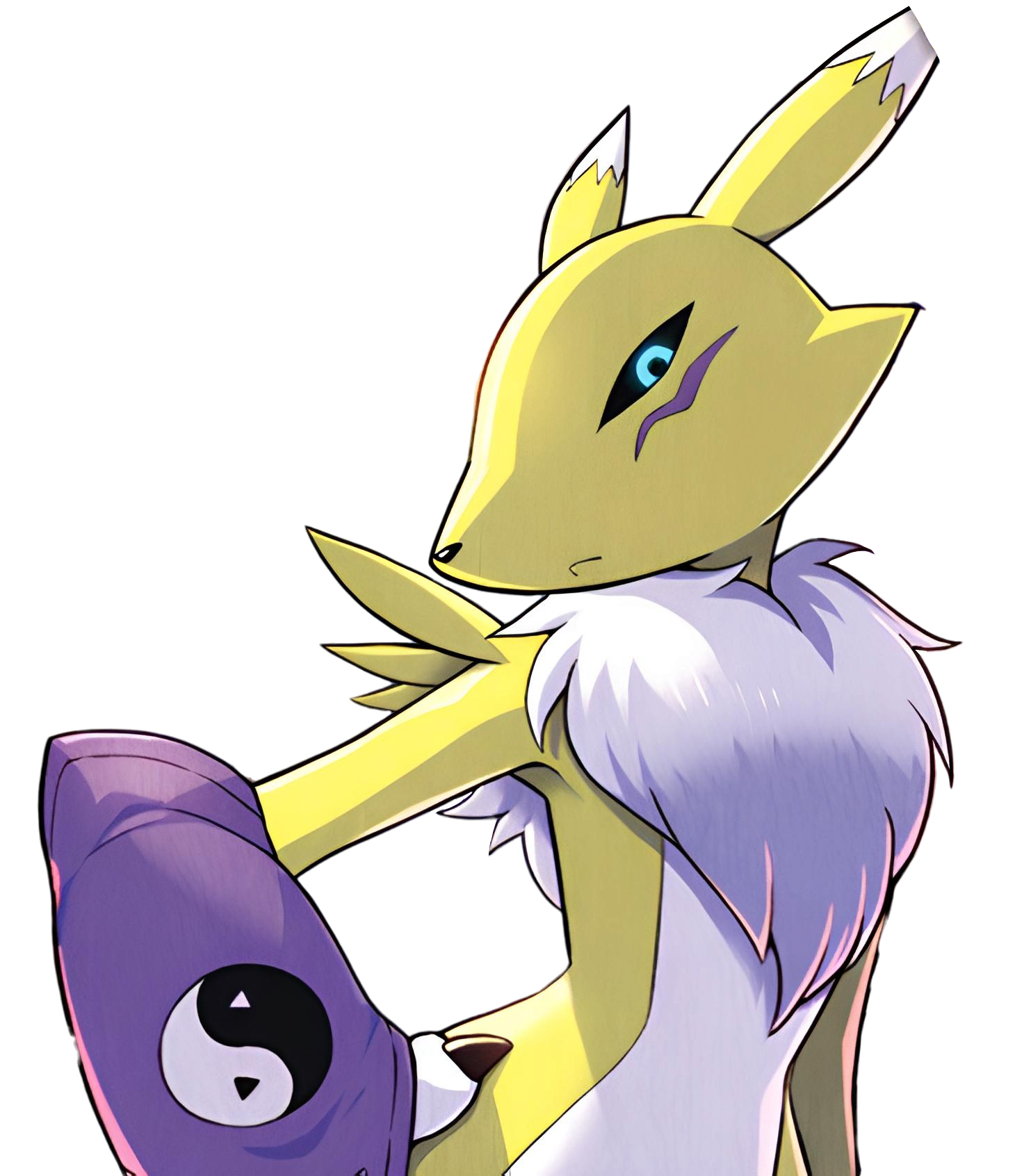 Renamon Icon Renamon (Digimon) Render by IncinaNeverDies on DeviantArt