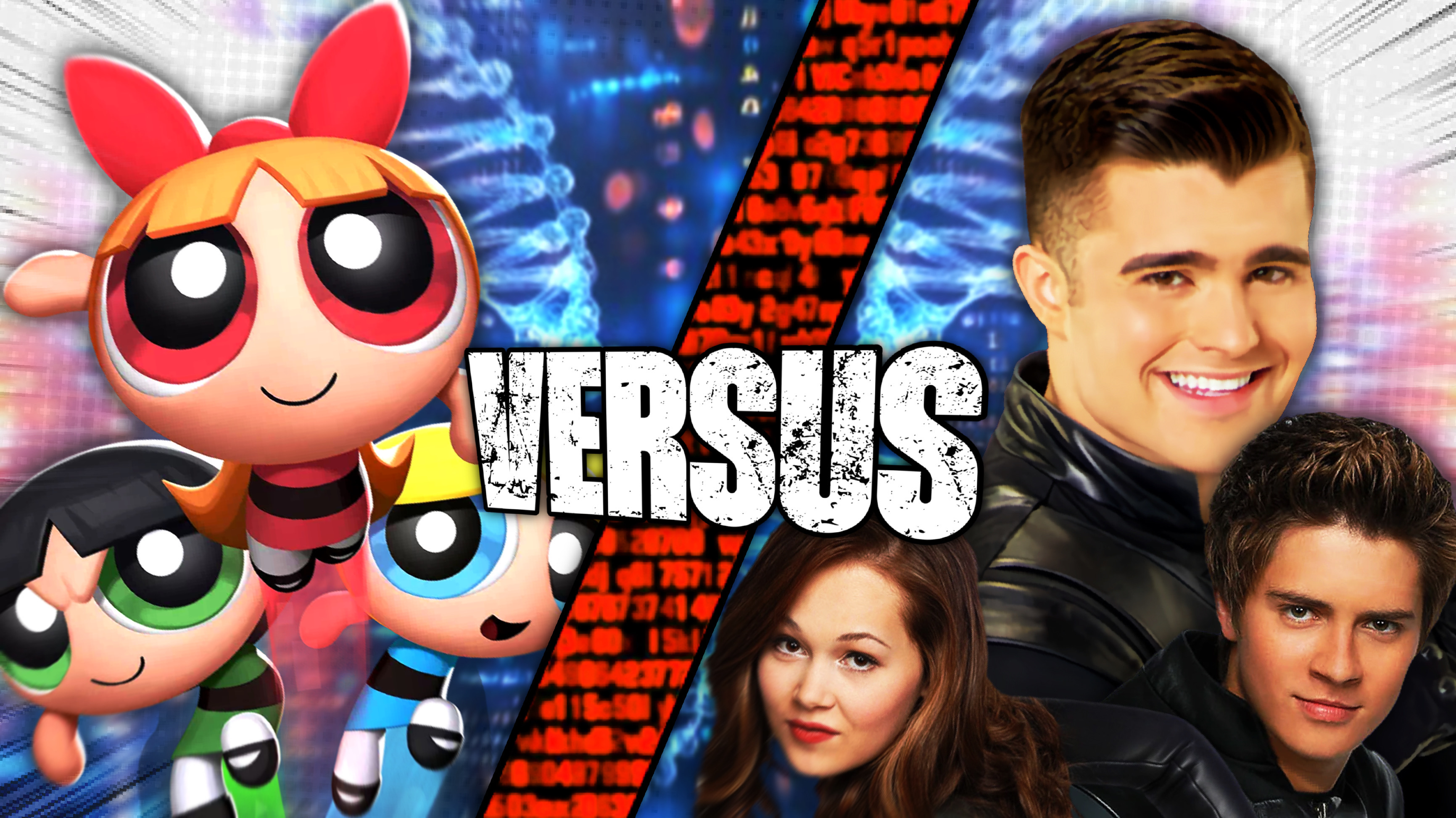 Powered in the Basement | PPG VS Lab Rats by IncinaNeverDies on DeviantArt