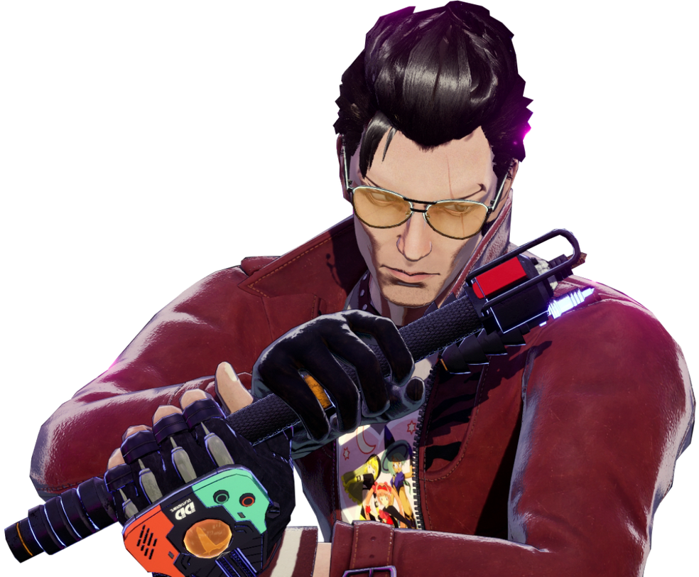 Travis Touchdown Render by IncinaNeverDies on DeviantArt