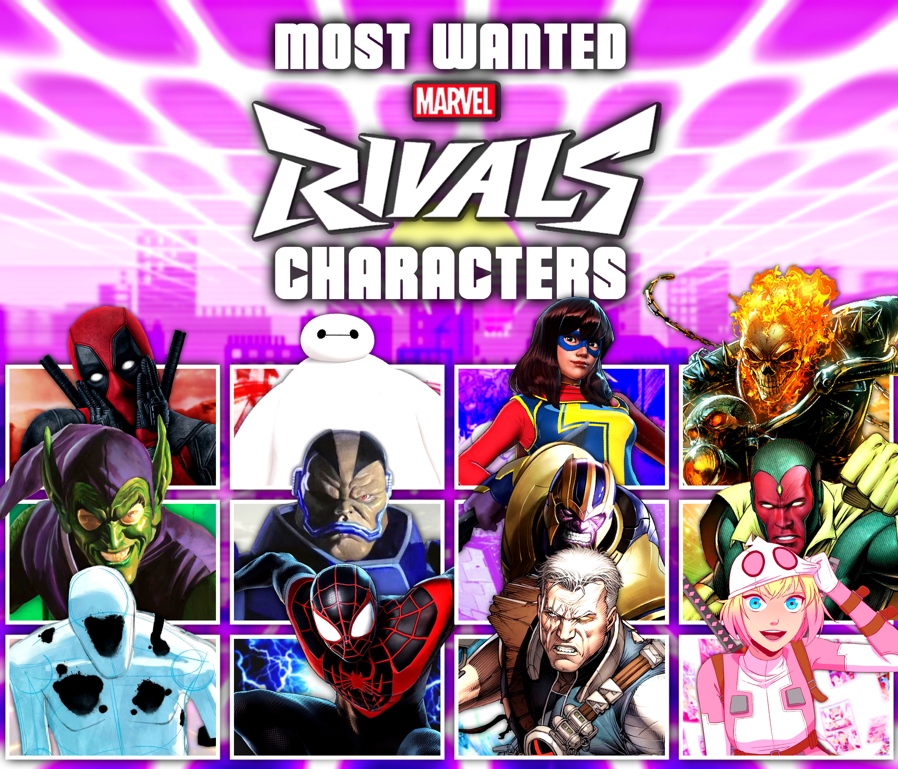 Marvel Rivals Suspect My Most Wanted Marvel Rivals Characters by IncinaNeverDies on DeviantArt