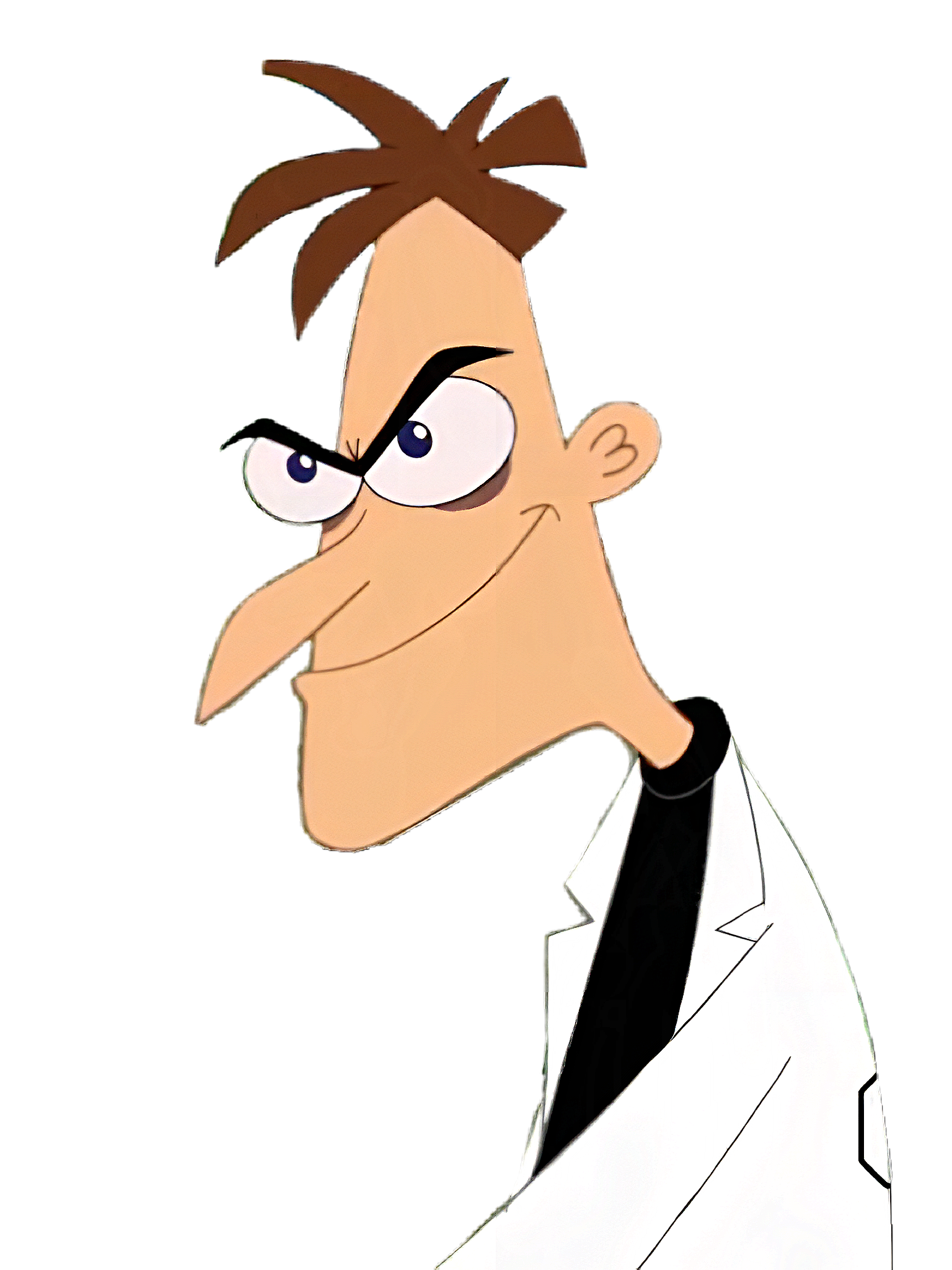 Dr Doofenshmirtz (Phineas and Ferb) Render by IncinaNeverDies on DeviantArt