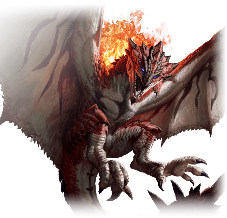 Rathalos (Monster Hunter) Render by IncinaNeverDies on DeviantArt