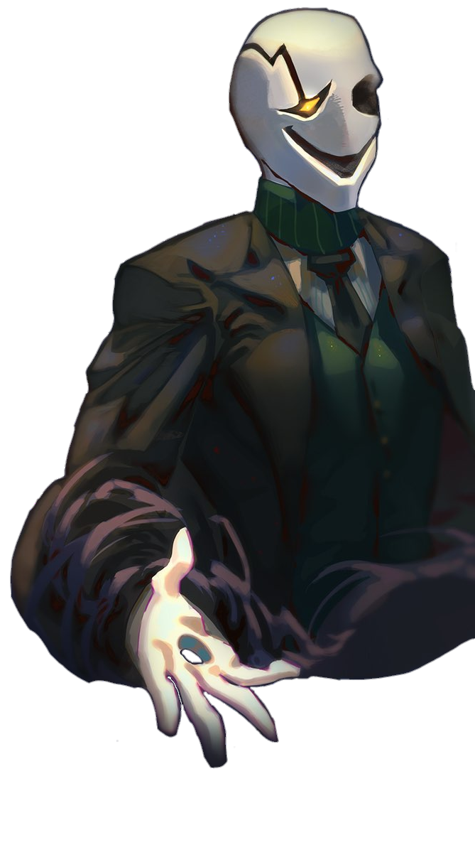 WD Gaster (Undertale) Render by IncinaNeverDies on DeviantArt