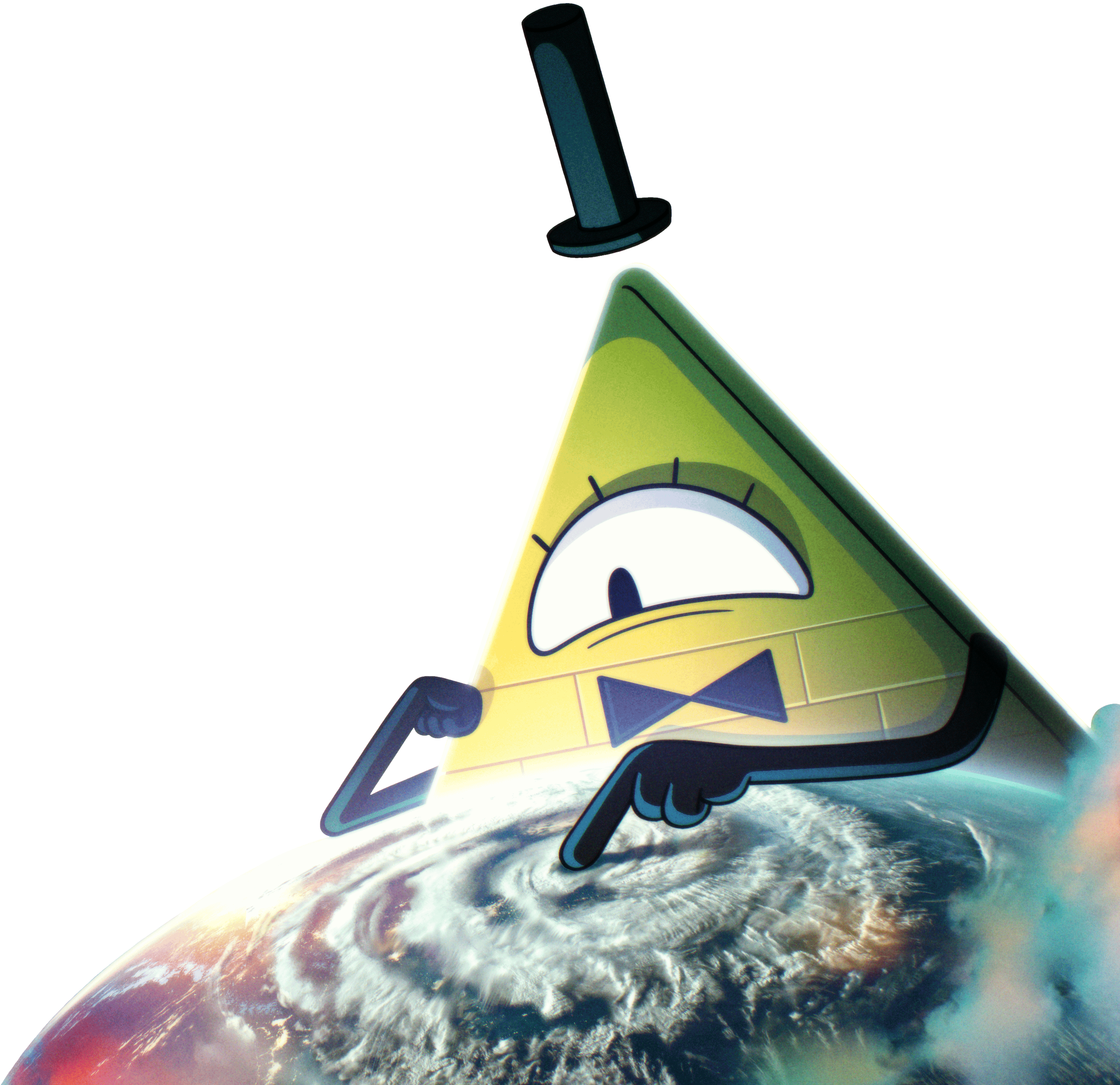 Bill Cipher Inverting Face Bill Cipher Render by IncinaNeverDies on DeviantArt