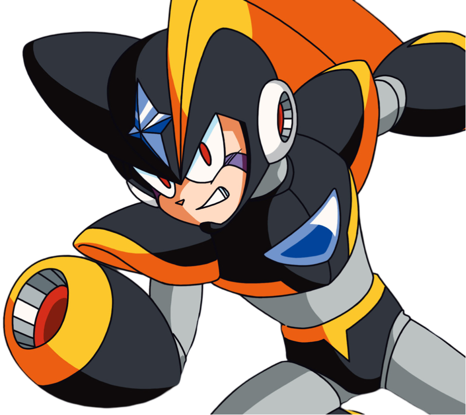 Bass (Mega Man) Render by IncinaNeverDies on DeviantArt