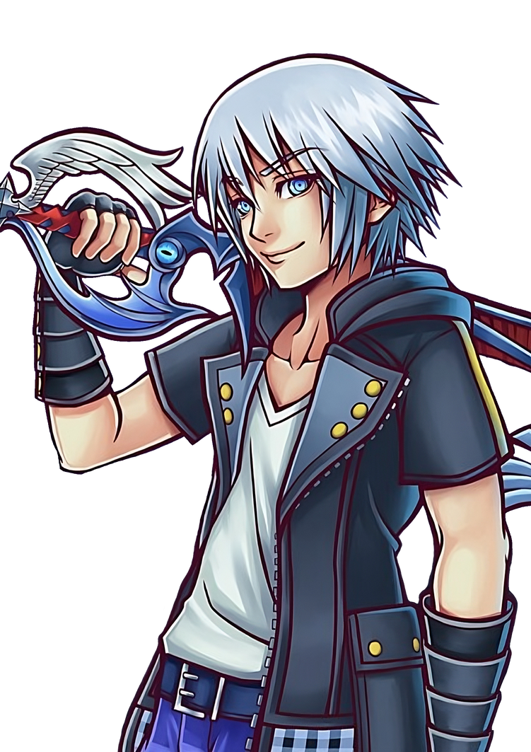Riku (Kingdom Hearts) Render by IncinaNeverDies on DeviantArt
