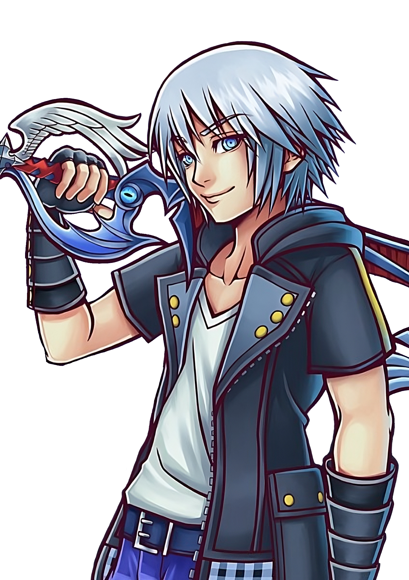 Riku Animation Riku (Kingdom Hearts) Render by IncinaNeverDies on DeviantArt