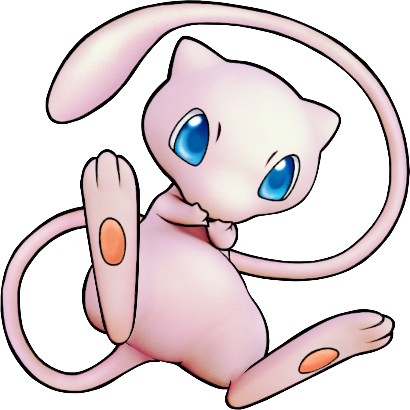 Pokemon Renders Mew (Pokemon) Render by IncinaNeverDies on DeviantArt