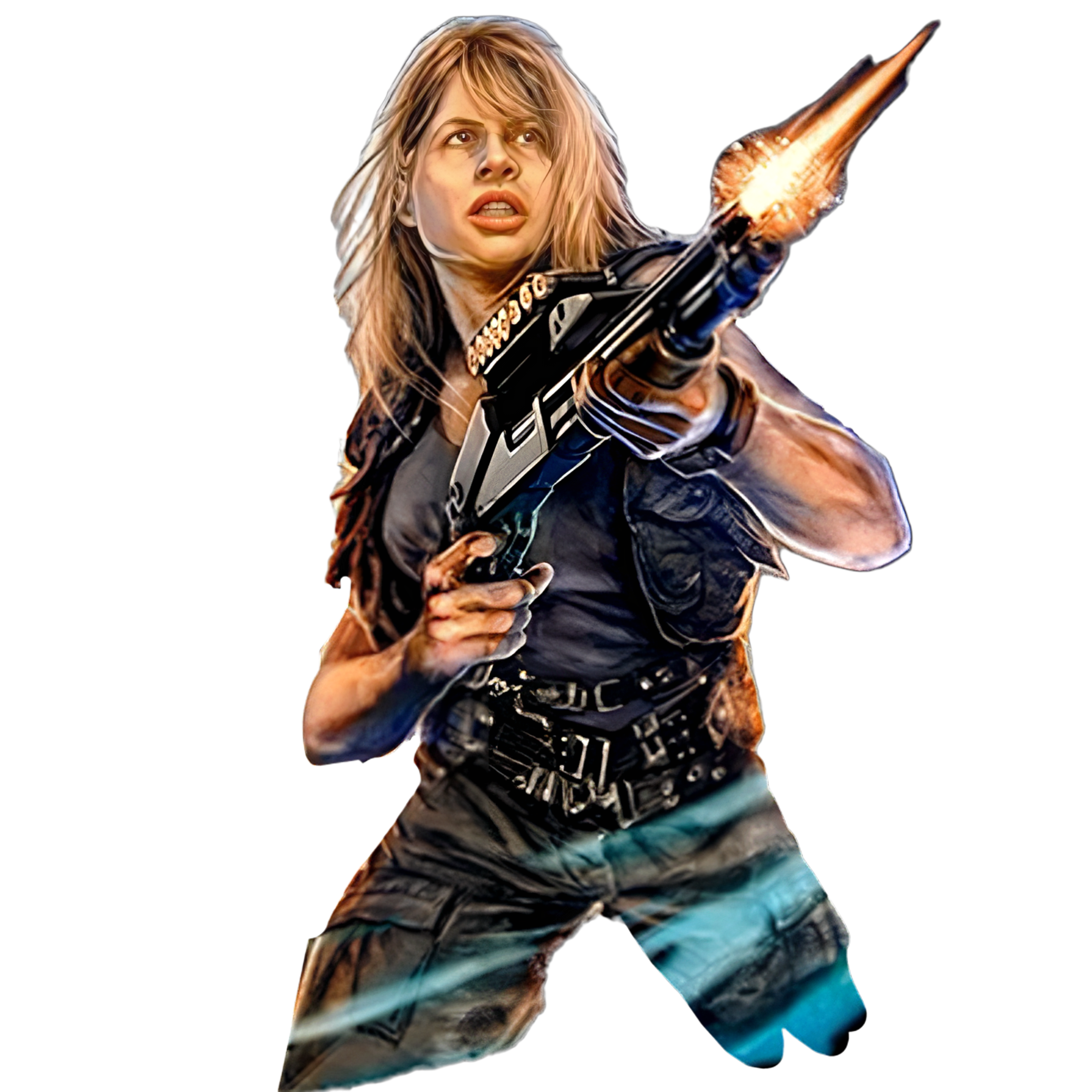 Sarah Connor (Terminator) Render PNG by IncinaNeverDies on DeviantArt