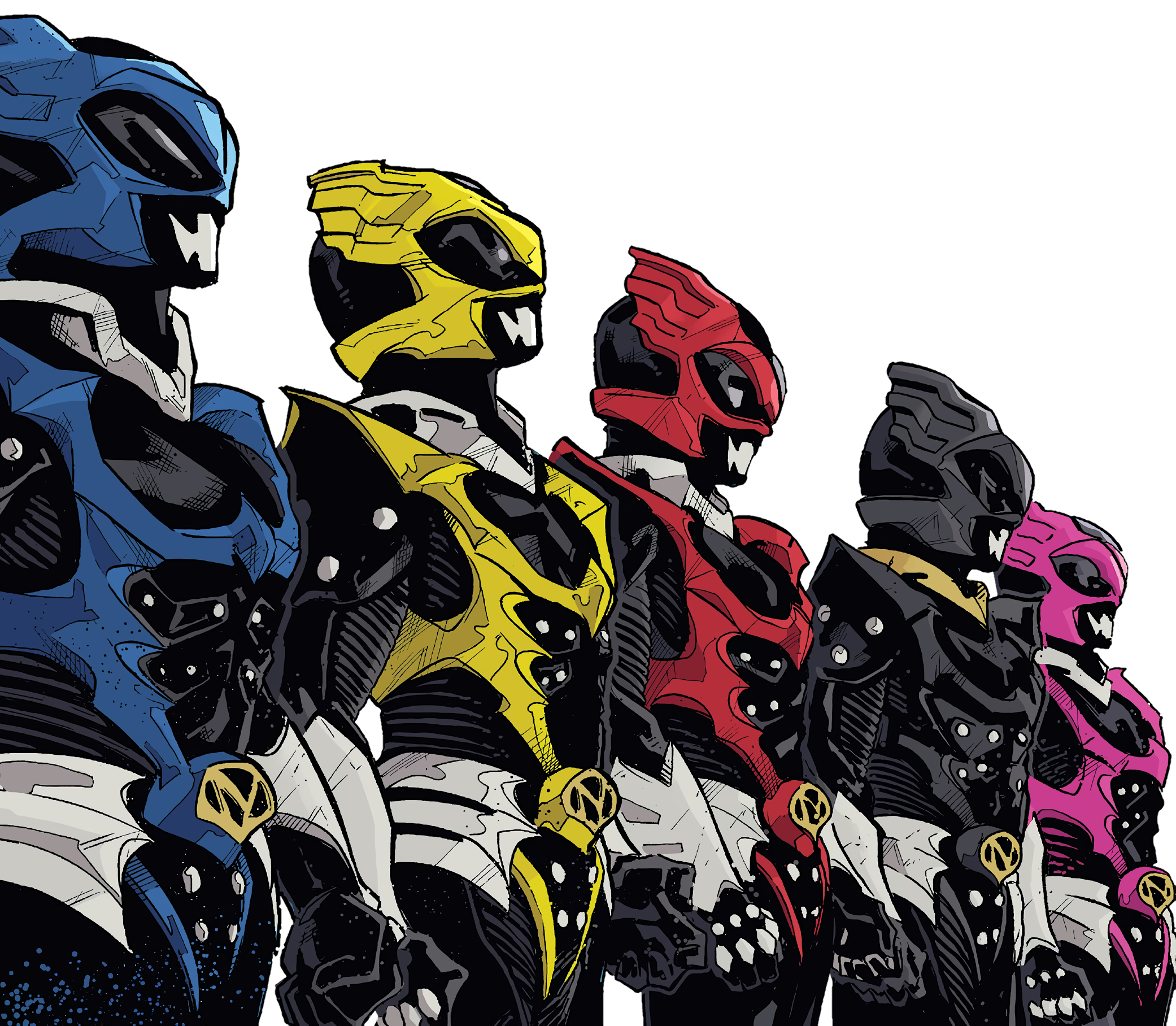 Psycho Rangers Render PNG by IncinaNeverDies on DeviantArt
