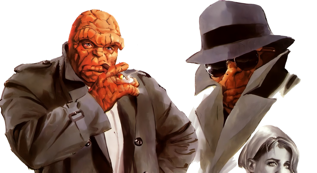 The Thing (Marvel) Render PNG by IncinaNeverDies on DeviantArt