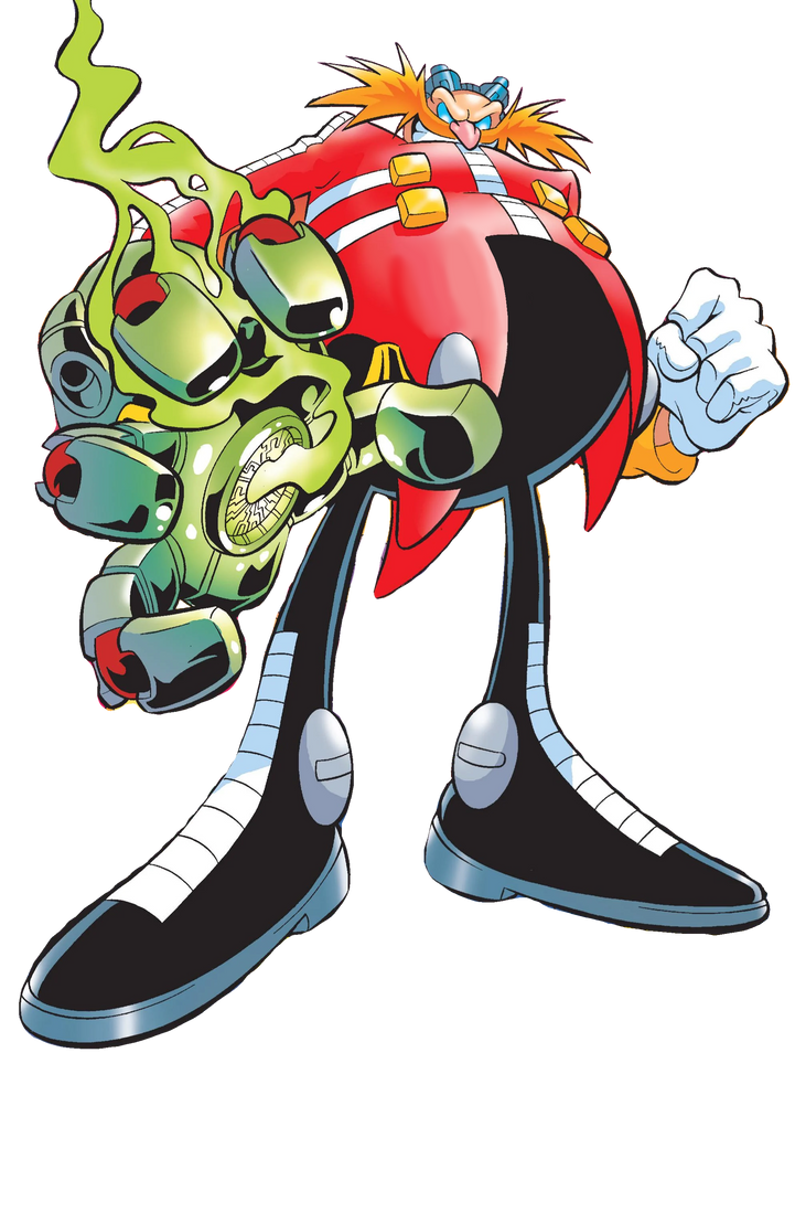 Archie Eggman Render PNG by IncinaNeverDies on DeviantArt