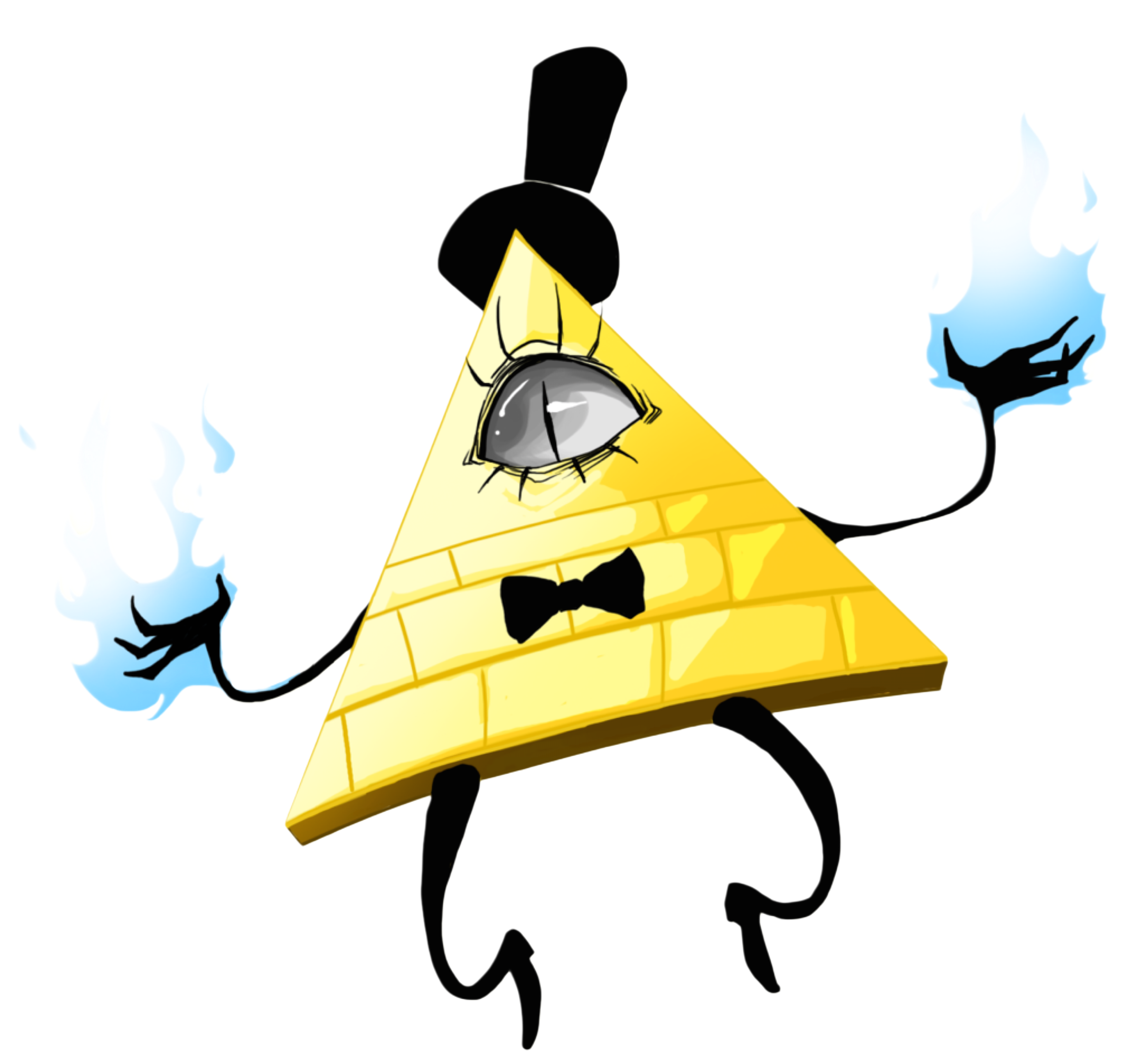 Bill Cipher Inverting Face Bill Cipher Render PNG by IncinaNeverDies on DeviantArt