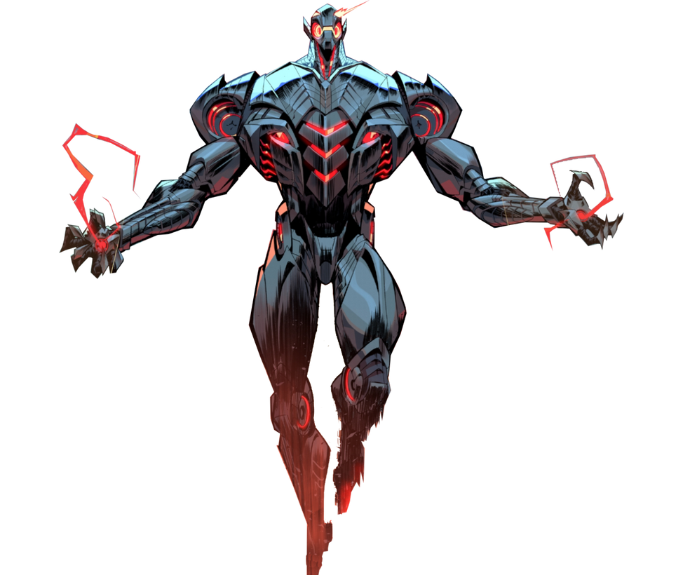 Ultreonh Ultron (Marvel) Render PNG by IncinaNeverDies on DeviantArt