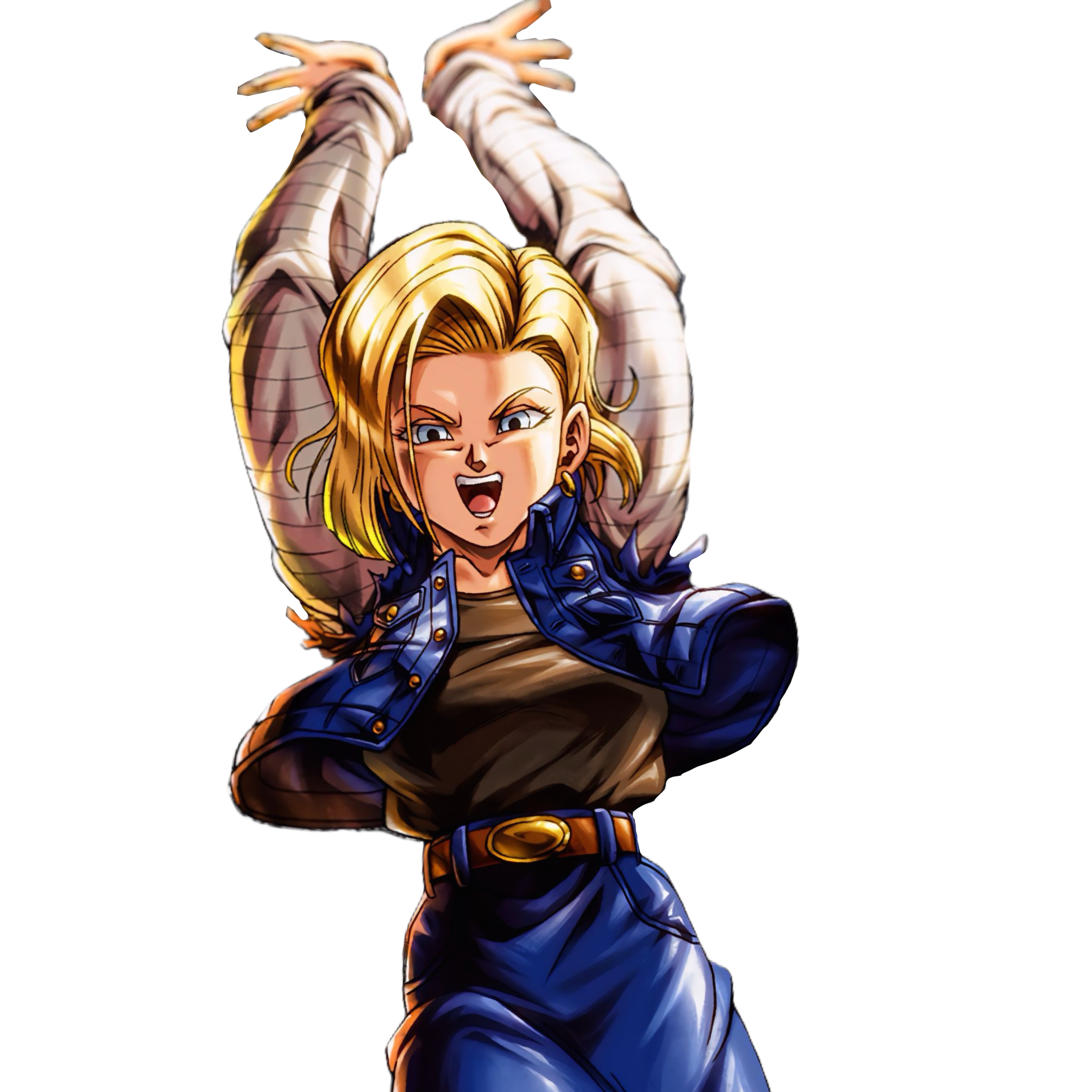 Android 167 Android 18 (Dragon Ball) Render PNG by IncinaNeverDies on DeviantArt