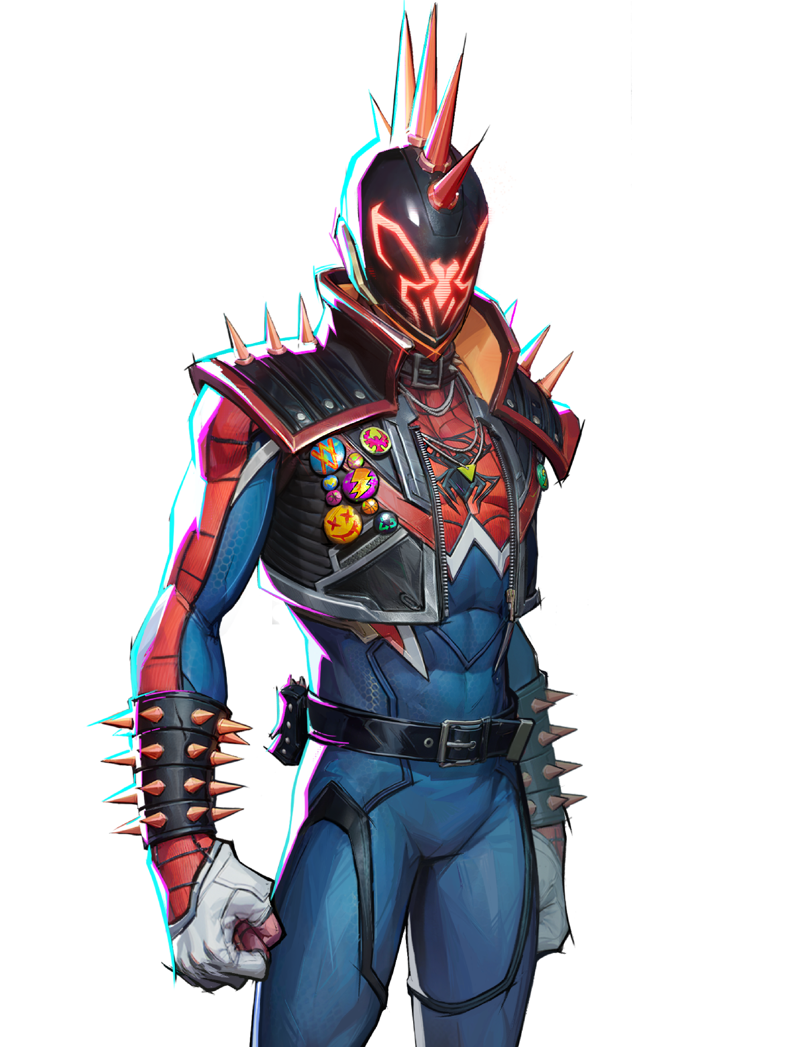 Spiderpunk Rivals Spider Punk (Marvel) Render PNG by IncinaNeverDies on DeviantArt