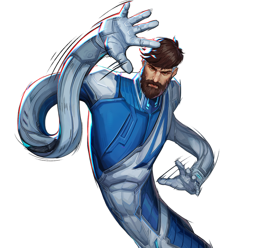 Deviantart Reed Man Reed Richards (Marvel) Render PNG by IncinaNeverDies on DeviantArt