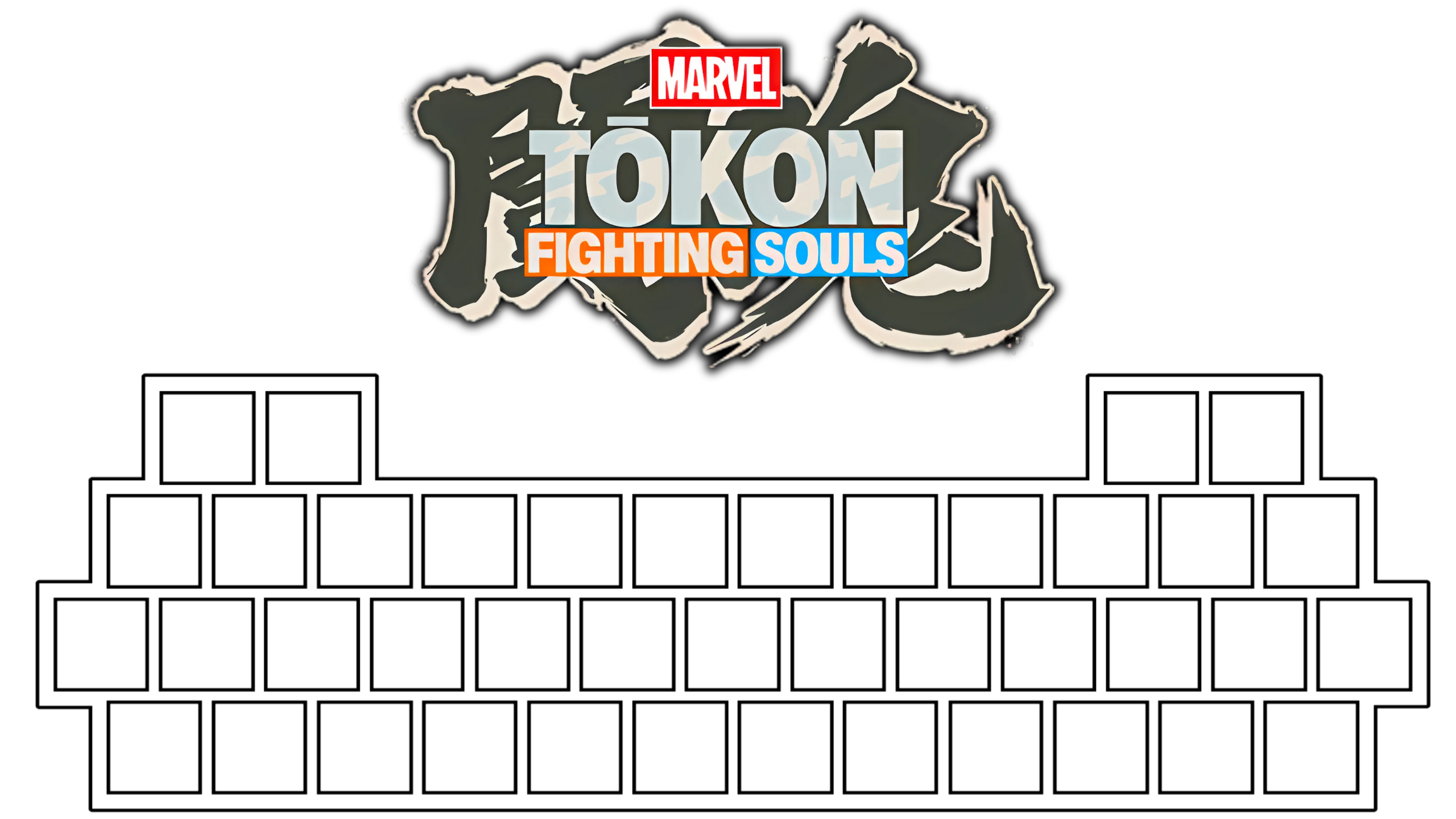 Marvel Tokon Fighting Souls Roster Template by IncinaNeverDies on