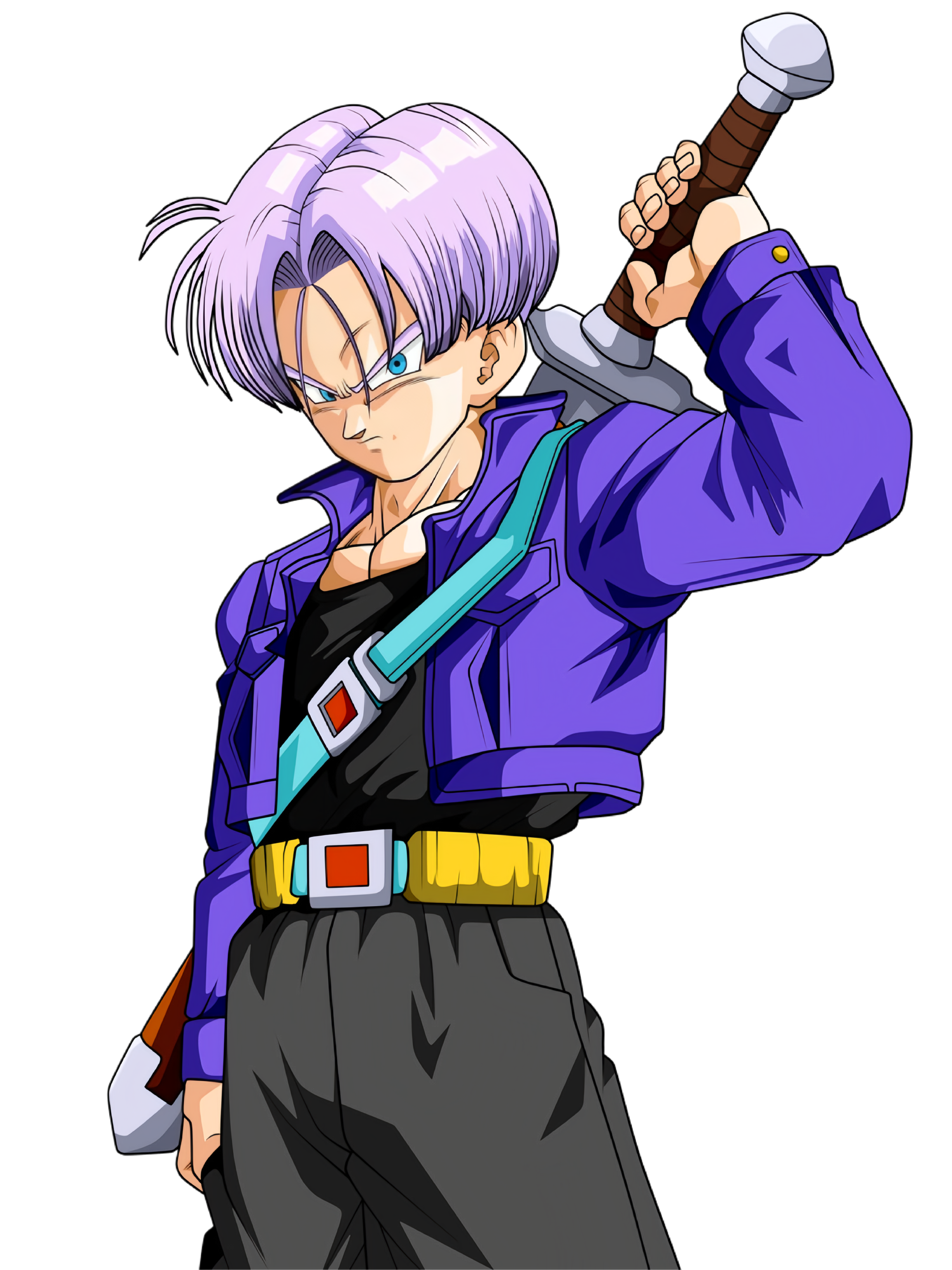 Future Trunks Render PNG by IncinaNeverDies on DeviantArt