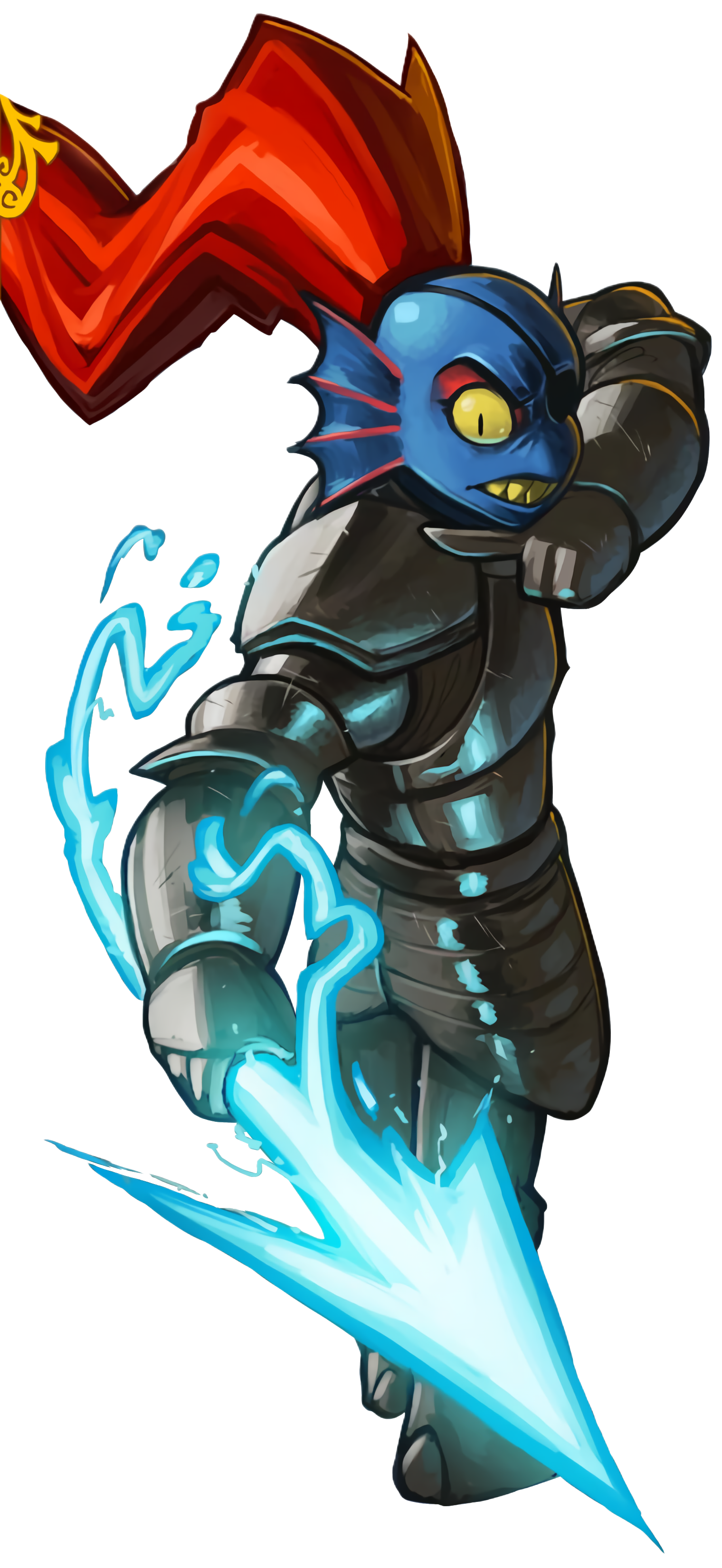 Undyne Icon Undyne (Undertale) Render PNG by IncinaNeverDies on DeviantArt