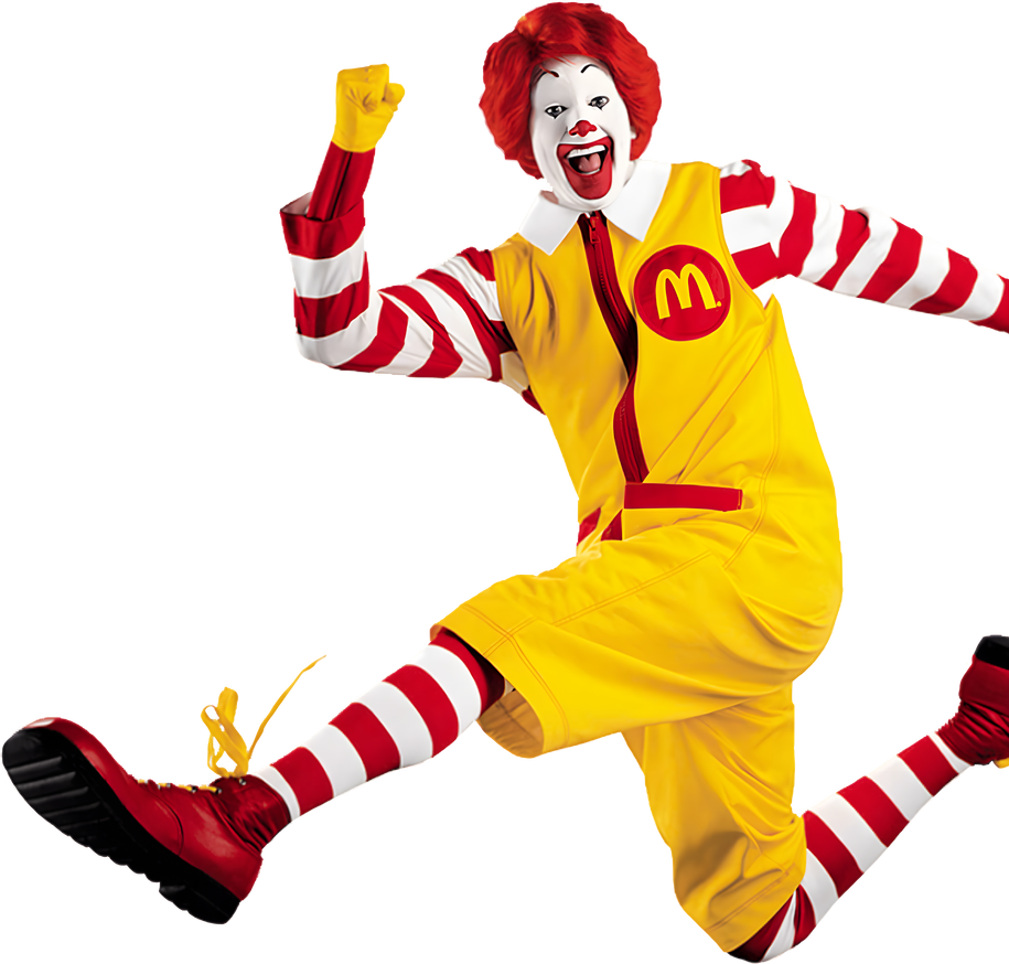 Ronald Render Ronald McDonald Render PNG by IncinaNeverDies on DeviantArt