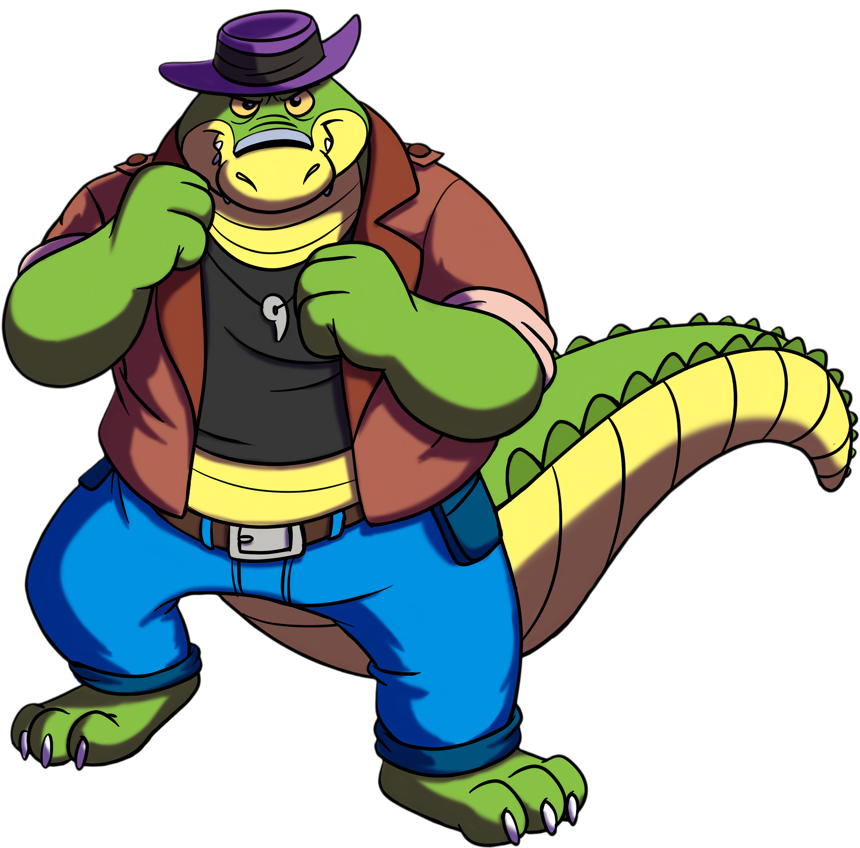 Brok the InvestiGator Render PNG by IncinaNeverDies on DeviantArt