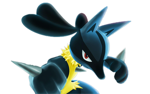 Lucario Render PNG