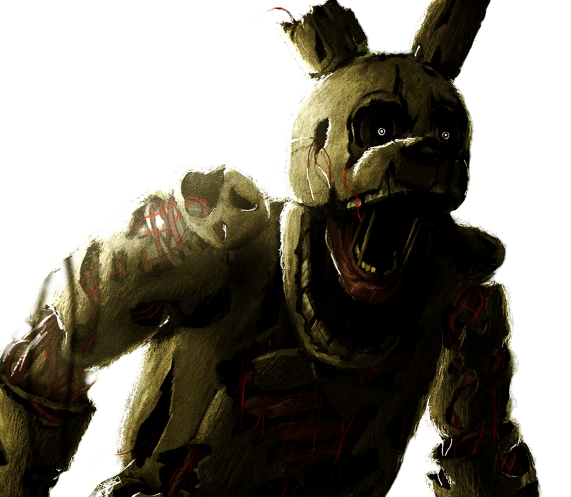 Spring Trap Rng Springtrap Render PNG by IncinaNeverDies on DeviantArt